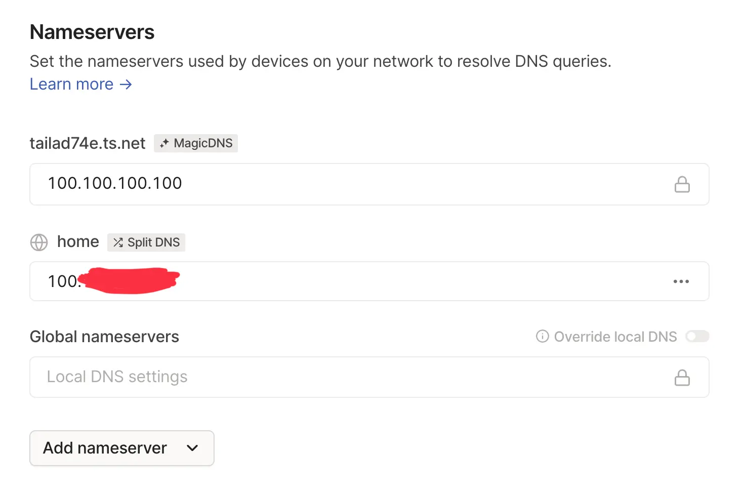 Name servers