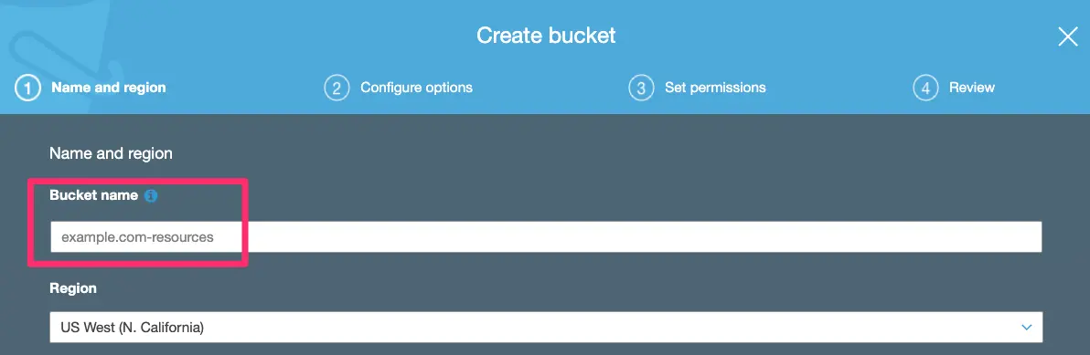 Bucket Name